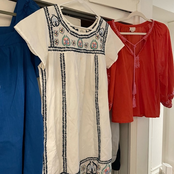 Embroidered White Dress - Picture 5 of 6